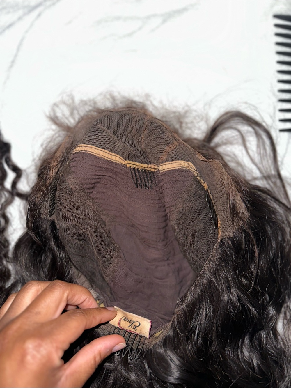 ✨ 2 for 1: HAIRVIVI Caribbean Deep Wave HD Lace Wig + FREE Bonus Wig ✨ - Picture 8 of 13